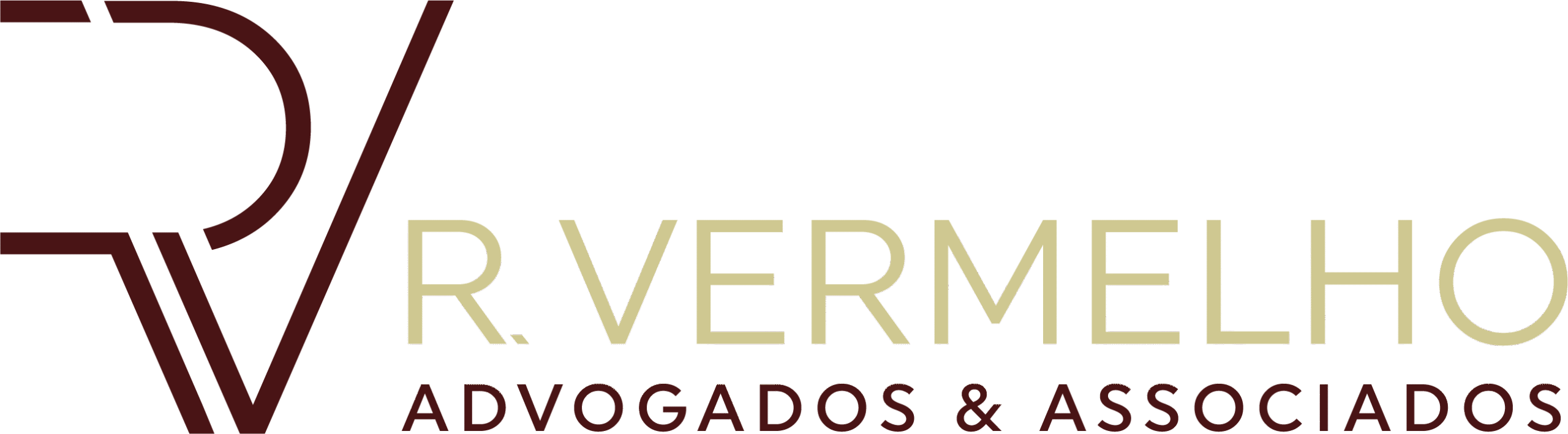 Logotipo R. Vermelho & Advogados